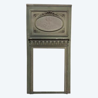 Louis XVI Style Trumeau With Grisaille 111×223 Cm