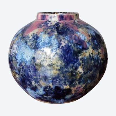 Vaso in gres di Louis Cagnat (1888-1977)