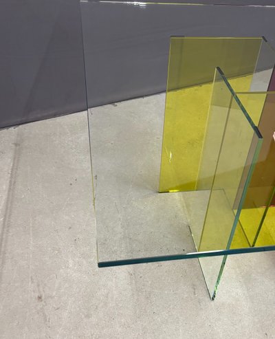 Tavolo da pranzo "Slide" di René Bouchara per Roche Bobois 
