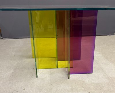Tavolo da pranzo "Slide" di René Bouchara per Roche Bobois 