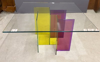 Tavolo da pranzo "Slide" di René Bouchara per Roche Bobois 