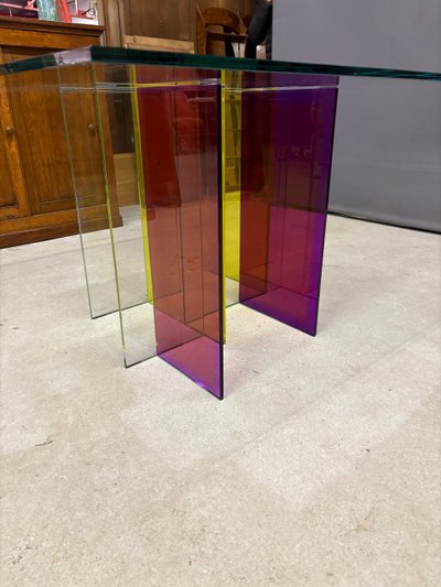 Tavolo da pranzo "Slide" di René Bouchara per Roche Bobois 