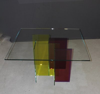 Tavolo da pranzo "Slide" di René Bouchara per Roche Bobois 