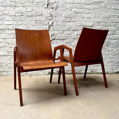 Set di sedie in teak scandinavo