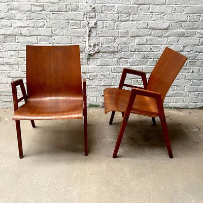 Set di sedie in teak scandinavo