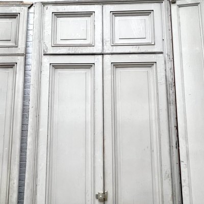 Haussmannian Woodwork With Its Double Door