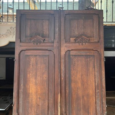Double Porte Cochère De Style Napoléon III 190x333x12cm