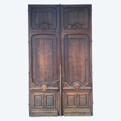 Double Porte Cochère De Style Napoléon III 190x333x12cm