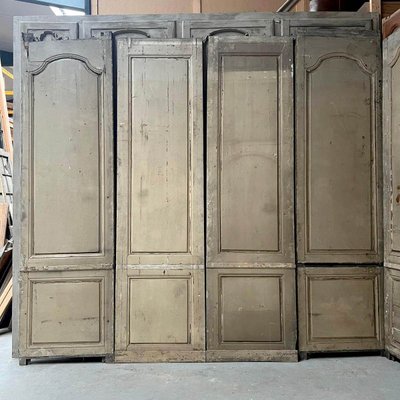 Eichenvertäfelung im Louis XV-Stil, 6 m linear