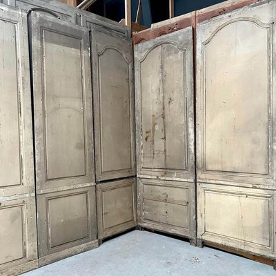 Eichenvertäfelung im Louis XV-Stil, 6 m linear