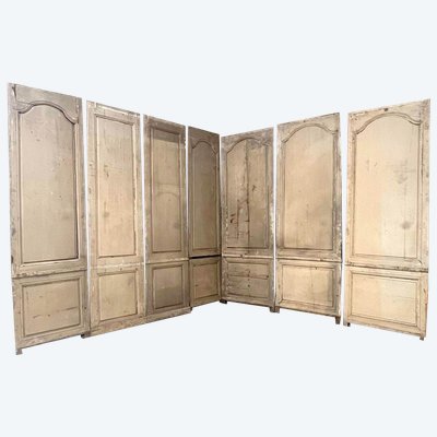 Eichenvertäfelung im Louis XV-Stil, 6 m linear