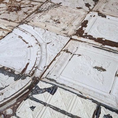 Embossed Sheet Metal Plate 60x60cm Various Patterns