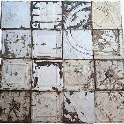 Embossed Sheet Metal Plate 60x60cm Various Patterns