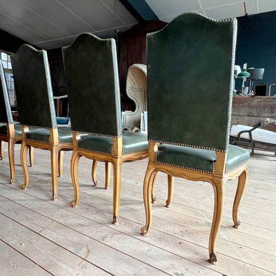 Lot of Louis XV style chairs