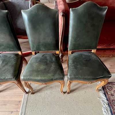 Lot of Louis XV style chairs