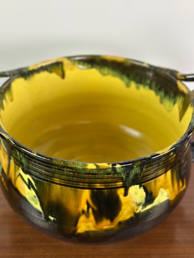 Lavandino in ceramica vintage di André Chaudemanche 1960