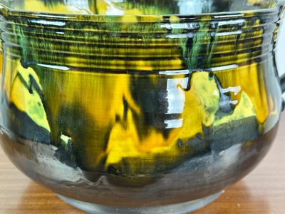 Lavandino in ceramica vintage di André Chaudemanche 1960