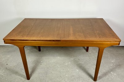 Table extensible de style scandinave en teck par Nathan furniture 1960
