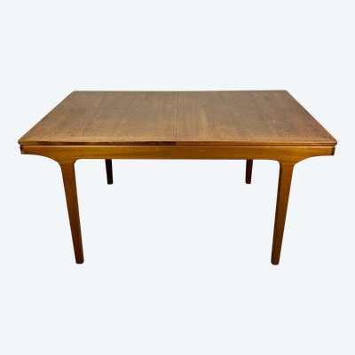 Table extensible de style scandinave en teck par Nathan furniture 1960