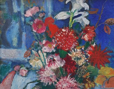 François GALL (1912-1987) - Dahlienstrauß