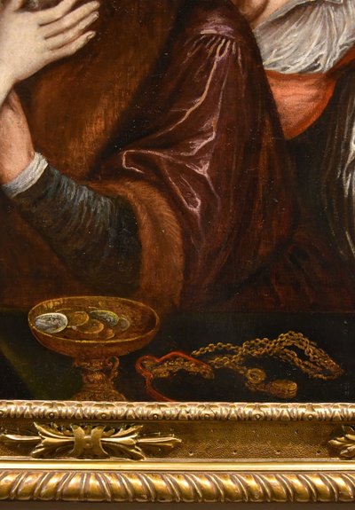 Le Couple Mal Assorti, Ecole Flamande Du XVIIe Siècle