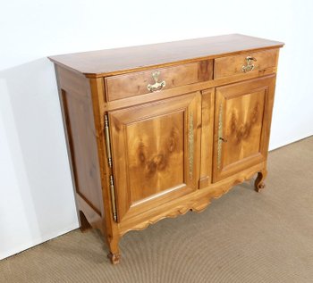  Buffet régional en Merisier massif, style Transition Louis XV / Louis XVI - Milieu XIXe 