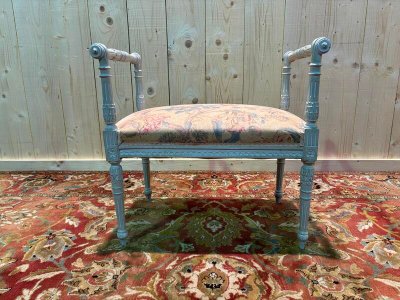 Louis XVI style piano bench