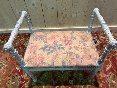 Louis XVI style piano bench
