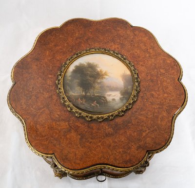Coffret à bijoux ancien, France, XIXe siècle.