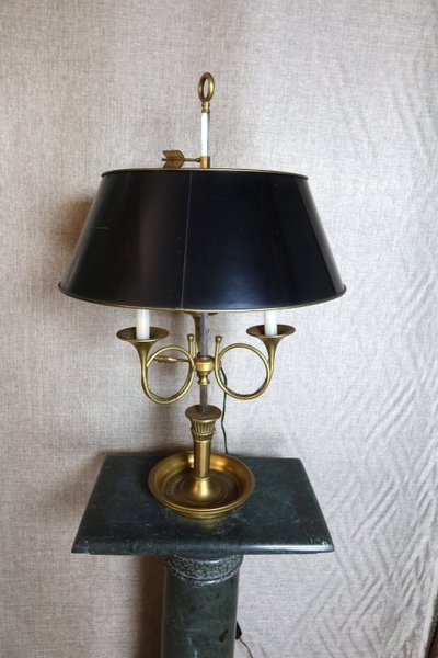 Large hot water bottle lamp