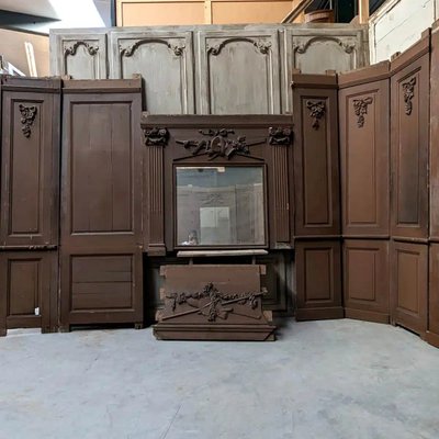Auvergne woodwork from the 19th century, 14.77 m