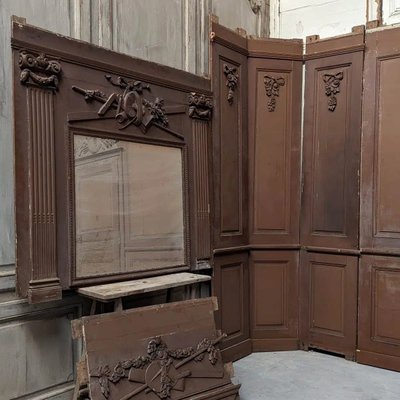 Auvergne woodwork from the 19th century, 14.77 m