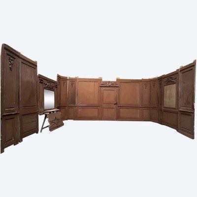 Auvergne woodwork from the 19th century, 14.77 m