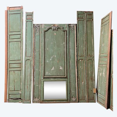 Louis XV Style Oak Woodwork