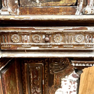 Altare tabernacolo italiano del XVII secolo