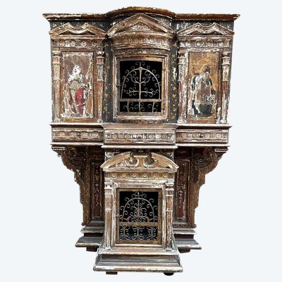 Altare tabernacolo italiano del XVII secolo