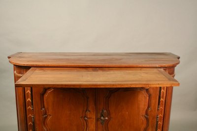 Buffet En Noyer à Tirette XVIIIème Est de la France
