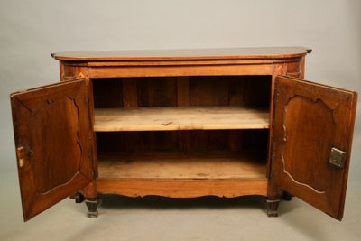 Buffet En Noyer à Tirette XVIIIème Est de la France