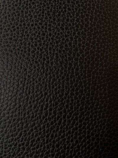 ROCHE BOBOIS Black leather sofa ULTIMATE model