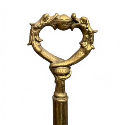 Antike Florentiner Stehlampe aus Messing