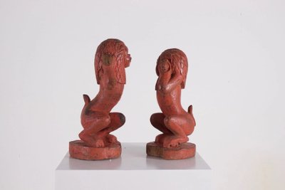 Burmese Animist Figures, Nat or Chinthe.