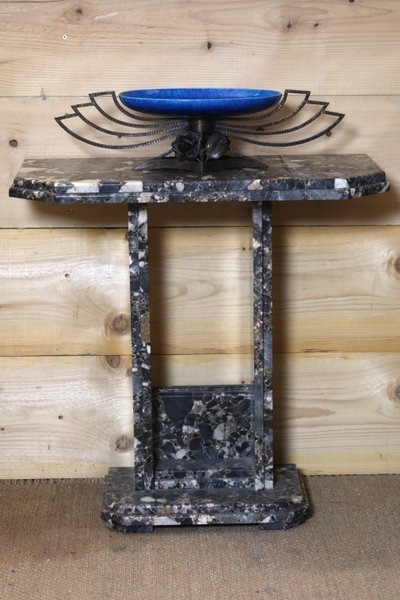 Console Art Déco en marbre