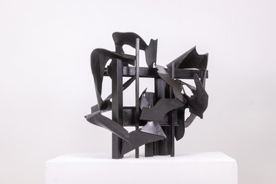 Jean Campa. Scultura in metallo patinato. Anno 1995. LS62161809P