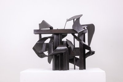 Jean Campa. Scultura in metallo patinato. Anno 1995. LS62161809P