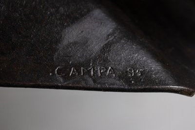 Jean Campa. Scultura in metallo patinato. Anno 1995. LS62161809P