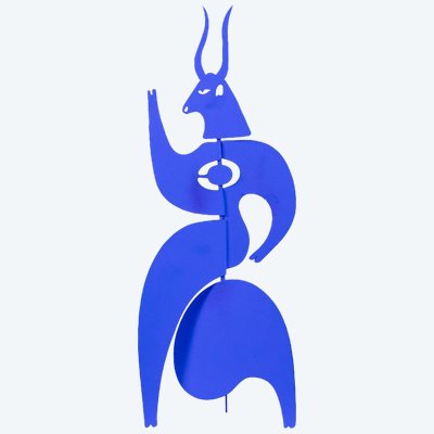 Antonino di San Pietro. Scultura blu “Tauride”. Contemporaneo. Codice articolo: LS6240489P