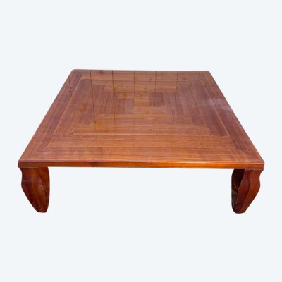Table basse en merisier Léon Krier pour GIORGETTI
