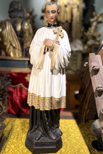 Saint Louis De Gonzague En Prière  - XIXe 