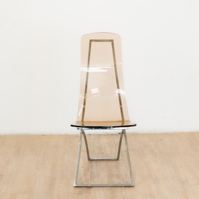 CH4 Chairs attributed to Edmond Vernassa, 1970s, Set of 6