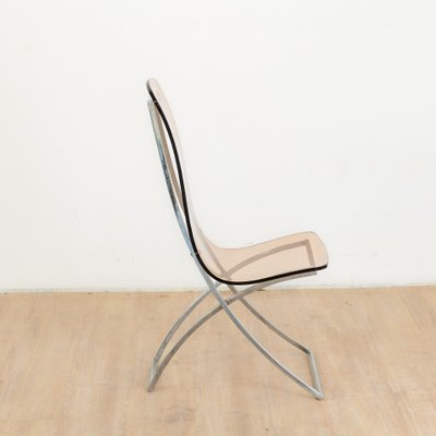 CH4 Chairs attributed to Edmond Vernassa, 1970s, Set of 6